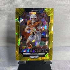 2025 Prizm Draft Picks - New Recruits Arch Manning RC #22 Gold Ice Prizm