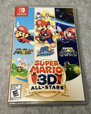 Super Mario All-Stars 3D Nintendo Switch Game Cartridge w/Case
