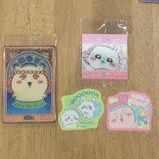 Chiikawa Gummy  Sticker and other 4-item bundle