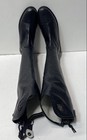TuffRider Black Leather Equestrian Tall Riding Dress Boots Men's Size 10.5 — photo 5