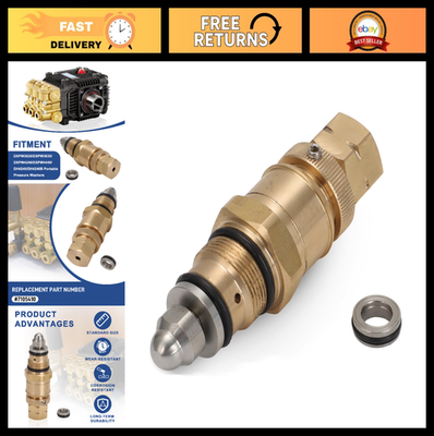#ad Pressure Washer Pump Unloader Kit for Triplex Plunger Pumps Replacement Part $141.99