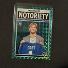 2025 Panini Mosaic - Notoriety Jaxson Dart #11 Green Mosaic Prizm (RC)