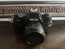 Richo 35mm Camera XR6 1980 12.8 Wide 12.8 Telephoto Filters Manuals Brochures 