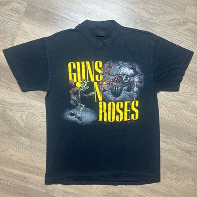 Vtg Guns N Roses 1987 Appetite For Destruction Banned Graphic Tour