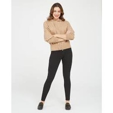 Spanx Black Jean-ish Pull On Stretch Slimming Skinny Leg Ankle Leggings Small