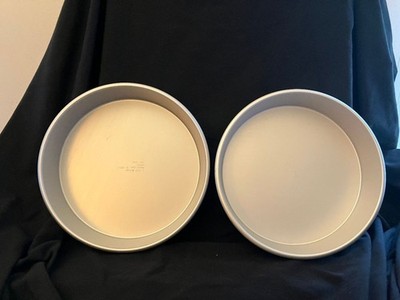 2 Vintage 1987  Wilton Round Cake Pans 9''  Never Used #502-7808