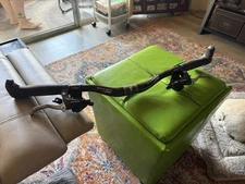 Ritchey WCS Carbon MTB Rizer Handlebar - W/Brakes, Shifters And Bar Ends