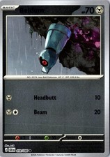Beldum 059/086 Common Chaos Rising Pokemon Reverse Holo NM