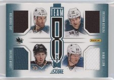 2013-14 Score Team 8s Jerseys Alexandre Burrows Henrik Sedin Matt Irwin HOF 1o3