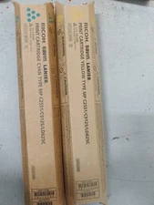 Ricoh Savin Lanier 841502 Yellow 841503 Cyan Toner Cartridges, MP C2551