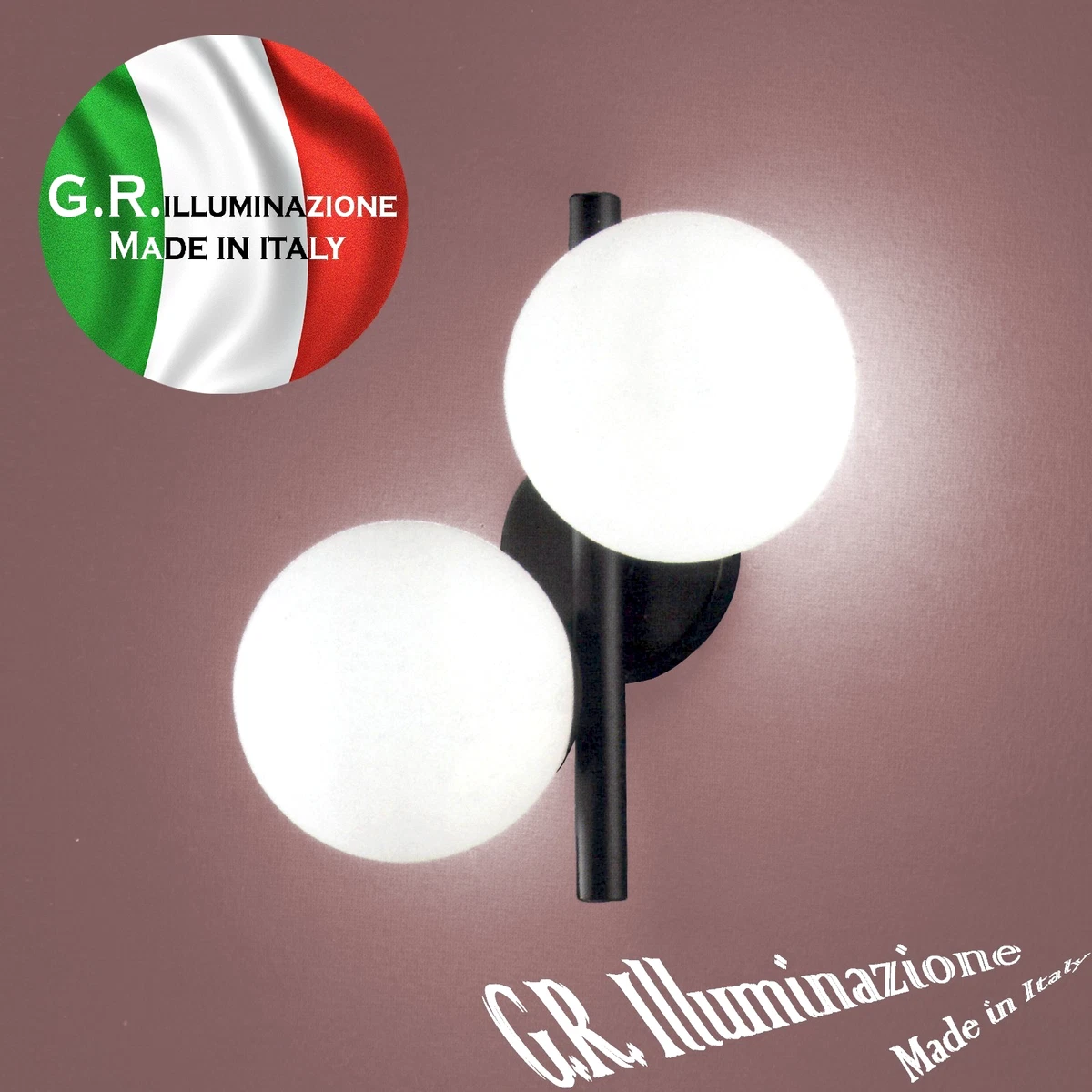 2 Lampade Da Parete Industriali Regolabili 180°: Applique In Metallo Per Corridoio, Bagno, Attico, Con Portalampada E27