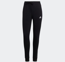 Adidas Women's Essentials 3-Stripes Fleece Pants Large