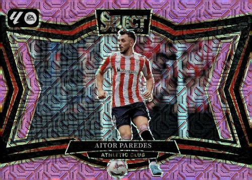2024-25 Panini Select La Liga #203 Aitor Paredes Pink Mojo #/179