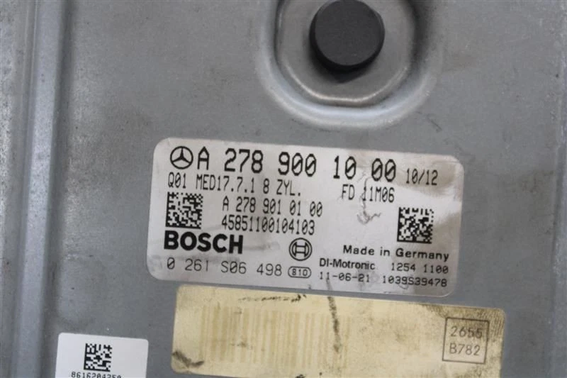 2012 Mercedes-Benz S550 ECU ECM COMPUTER 2789001000 1343844 Foto 2 de 2