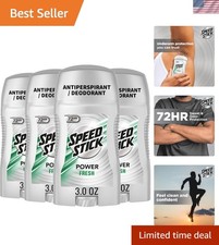 Power Antiperspirant Deodorant, Fresh Scent, 3.0 oz 4 Pack