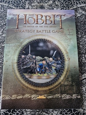 Der Herr der Ringe Tabletop Ergänzungsbuch The Five Armies Hobbit Games Workshop