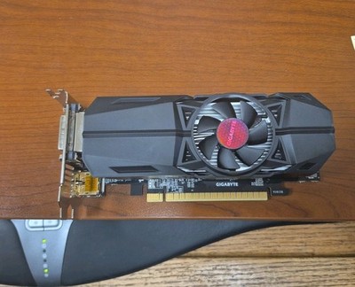 Gigabyte Nvidia GeForce GTX 1050 low profile, used.