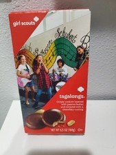 Girl Scout Tagalongs Cookies with Chocolate a...