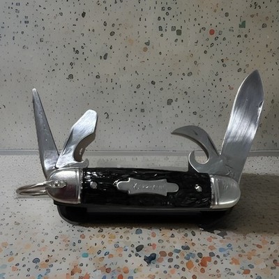Vintage Imperial Kamp-King Scout Knife 4 Blades Providence R.I. USA Key Ring