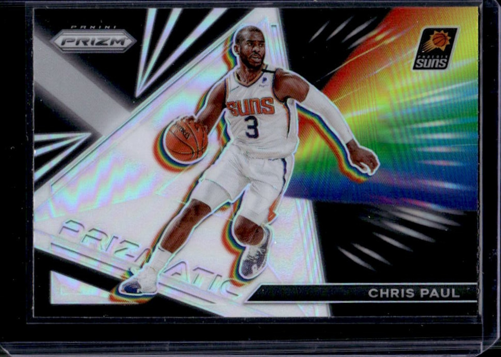 2021-22 Panini Prizm Chris Paul Prizmatic Prizm Silver #18 Suns