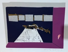 THAILAND ARTIST PRAWAT LAUCHAROEN - SIGNED DATED AND NUMBERED INTAGLIO ETCHING