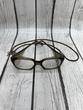 UVEX Safety Glasses Z87 5 3/4 Made In USA Scratched Lens