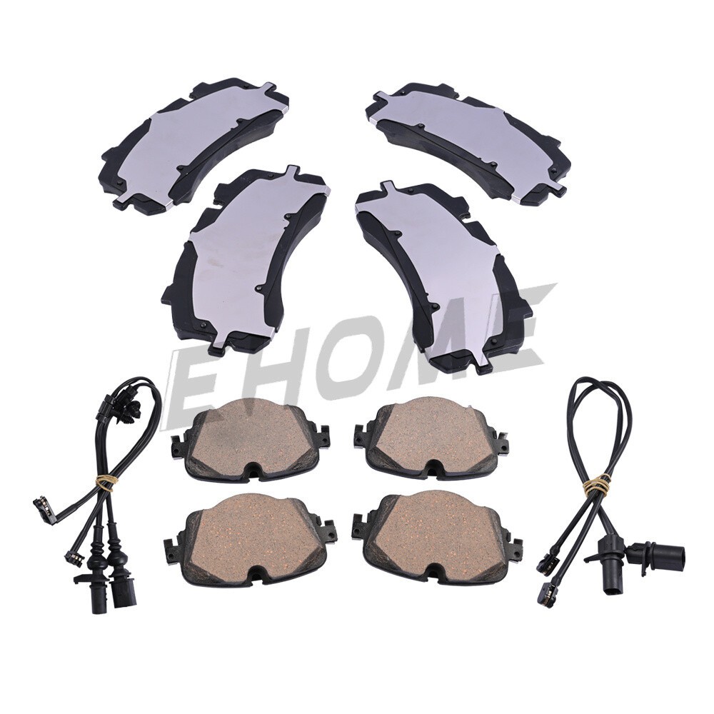 Front & Rear Brake Pads Kit For Bentley Bentayga 2017-23 4M0698451C 4M0698151AK