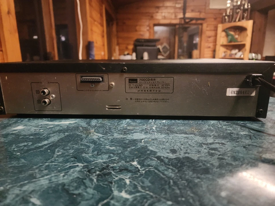 Reproductor de CD Sansui 700CD-R de colección años 80-90 raro equipo de audio japonés funciona Foto 2 de 4