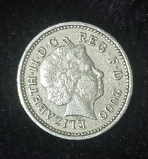 One Pound Old Coin Welsh Dragon
