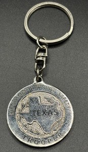 Department Of Public Safety Texas Trooper & FFE Transportation Services keychain