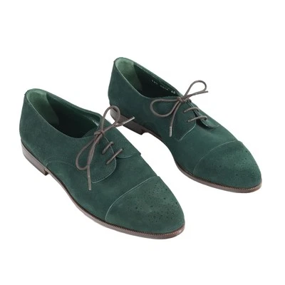 Chaussures Vintage Gucci Cuire N. 9 Italie Années 1970 - Photo 1/4