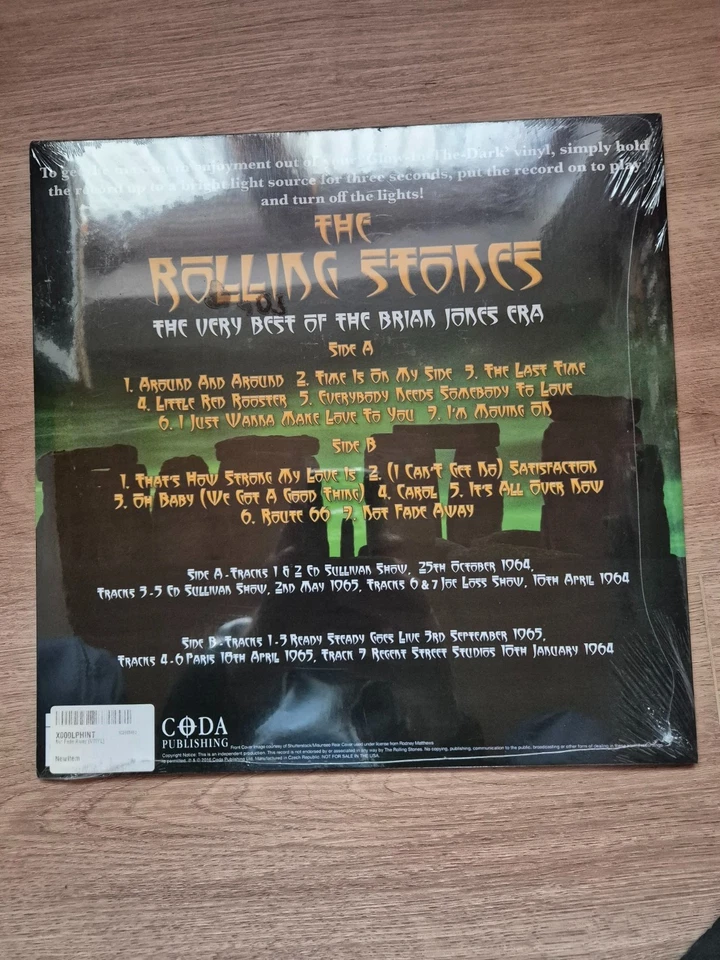 The Rolling Stones LP Not Fade Away Limited Edition colored Vinyl Promo mint OVP - Bild 2 von 3