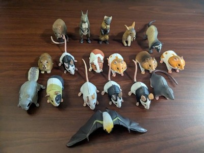 Furuta Seika Tierfiguren Schokoladenei 18tlg Set Sammlerstück Spielzeug...