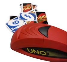 UNO ATTACK Card Game Mattel 2003 Electronic Launcher Complete With