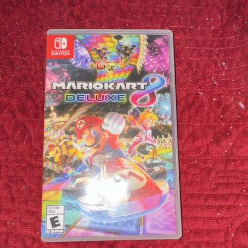 New ListingNintendo Mario Kart 8 Deluxe Nintendo Switch Multiplayer Manual Case Cartridge