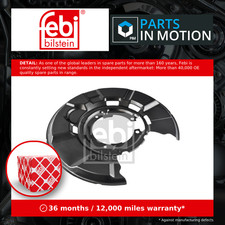 Brake Disc Splash Panel fits BMW 320D 2.0D Rear Right 04 to 18 N47D20C Guard New