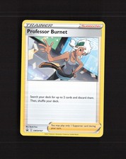 Carta Pokemon Promo Professor Burnet SWSH167 Spada e Scudo Stella Nera LP
