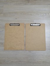 2 - Saunders Standard Letter Size Low Profile Recycled Hardboard Clipboard