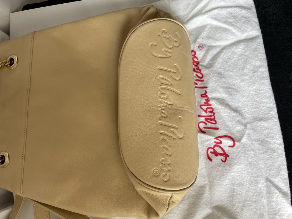 Bolsa de ombro vintage creme Paloma Picasso veja fotos detalhes/uso - Imagem 4 de 4