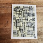 ACEO Original Watercolor Art Card Abstract Geometric Shapes By  Angela Perkinson — photo 1