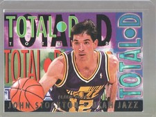 1994-95 Fleer John Stockton Total D #10 - Utah Jazz