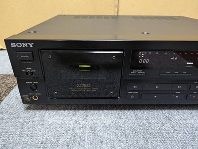 DDP SONY TC-K222ESL 3-Head Cassette Deck ES Series Fully Serviced