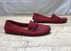 Mercanti Fiorentini MF-3200 Red Suede Driving Loafers Women's Size 9.5B — photo 4