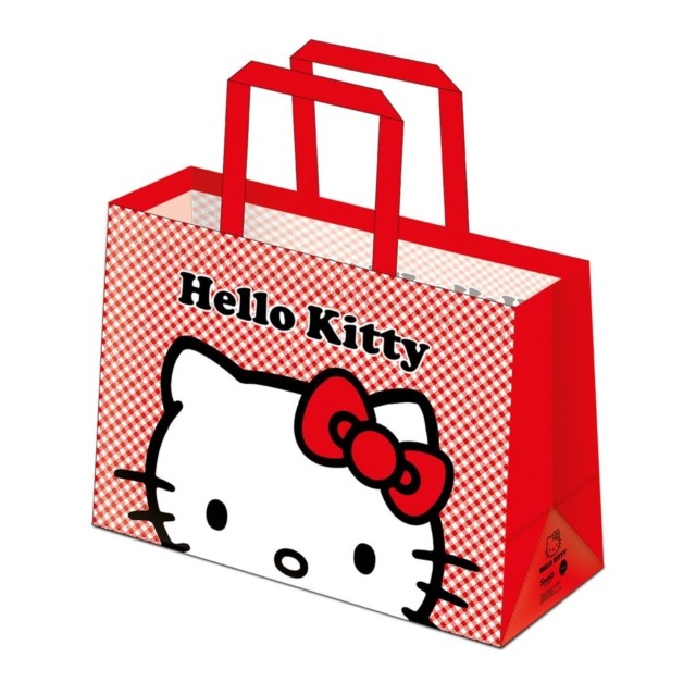 Hello Kitty (Peeking) Reusable Bag by PYRAMID INTERNATIONAL