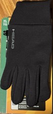 Head Men's Touchscreen, high grip palm, Black Running Gloves size XL New
