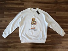 Polo Ralph Lauren Bear Sweatshirt- Fleece Polo Bear Sweatshirt- Size XLT