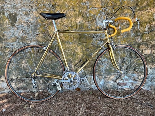 Colnago Mexico Gold Plated Racing Bike, 1979, 59cm