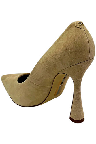 Sam Edelman Women's Suede Antonia Pump Cappucino Suede - Photo 3/3