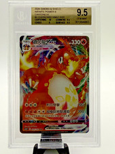 2020 POKEMON Cantonese SWORD & SHIELD INFINITE POWER CHARIZARD VMAX BGS 9.5