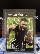 SAGE 2022 Artistry Jerome Ford #103 Rookie Cincinnati Bearcats Football Card. rookie card picture